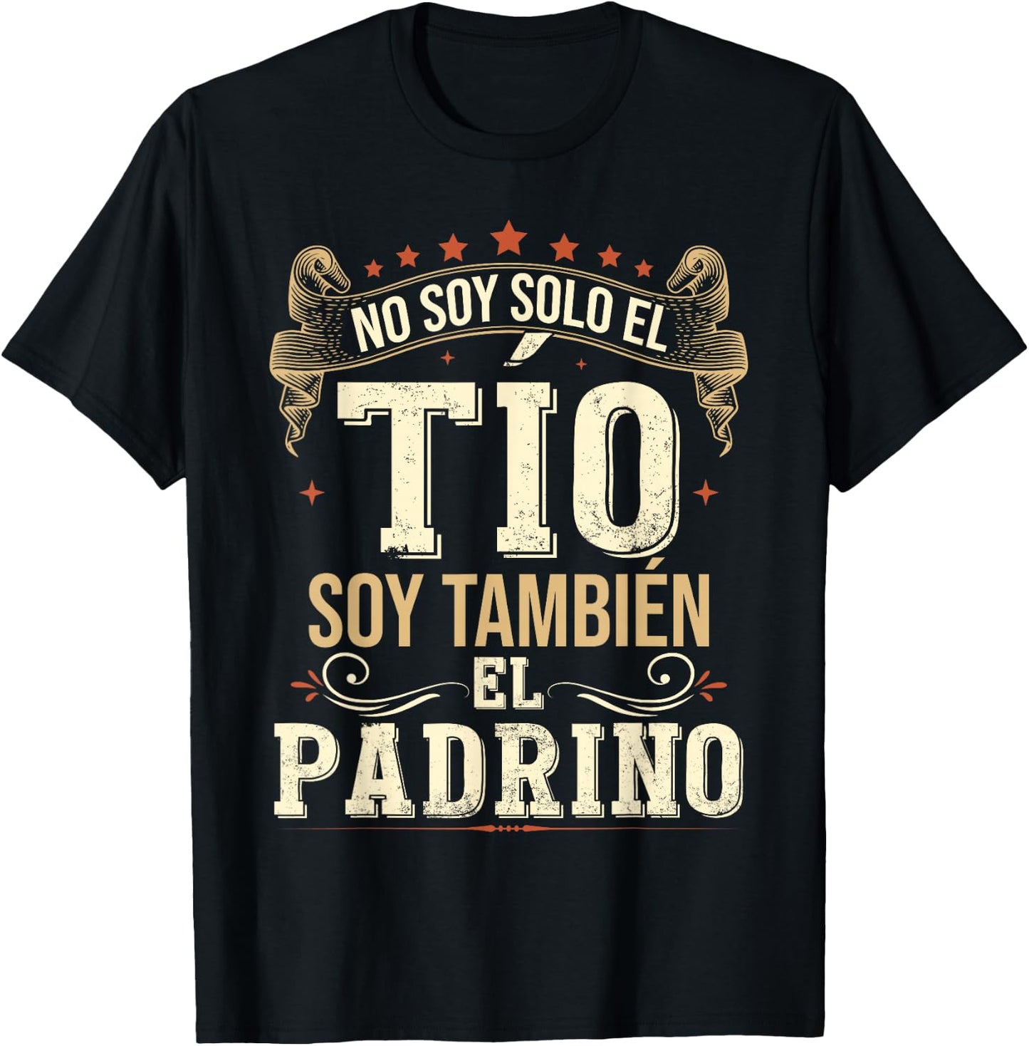 Regalos Originales para Tio Primerizos Embarazo No Soy Solo El To Soy Tambien El Padrino T-Shirt - T-Shirt | Black