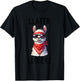 L Later Losers Funny Cool Alpaca Llama Until Later Loser T-Shirt - T-Shirt | Black