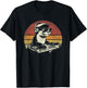 DJ Sea Otter Music Mixer Vintage Funny Retro Music Dj Otter T-Shirt - T-Shirt | Black