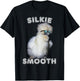 Silkie Chicken Funny Smooth Cuddly Bird Gift T-Shirt - T-Shirt | Black