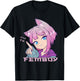 Femboy Anime Neko Femboy Anime Süßer Femboy T-Shirt - T-Shirt | Black