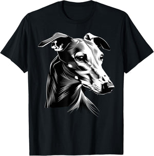 Greyhound Dog Love Greyhound Greyhound , black T-Shirt - T-Shirt | Black