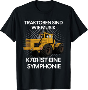 Traktor Kirowetz K700 , black T-Shirt - T-Shirt | Black