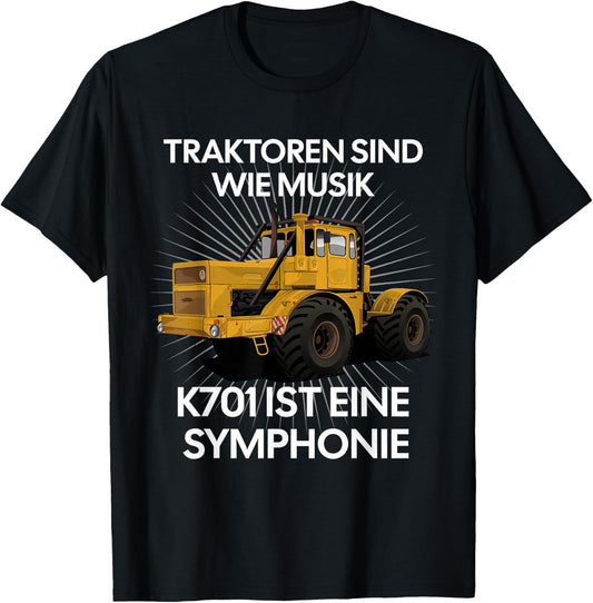 Traktor Kirowetz K700 , black T-Shirt - T-Shirt | Black