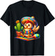 Funny Cinco De Mayo Chicken Saying Hi Sombrero Cactus Mexico T-Shirt - T-Shirt | Black