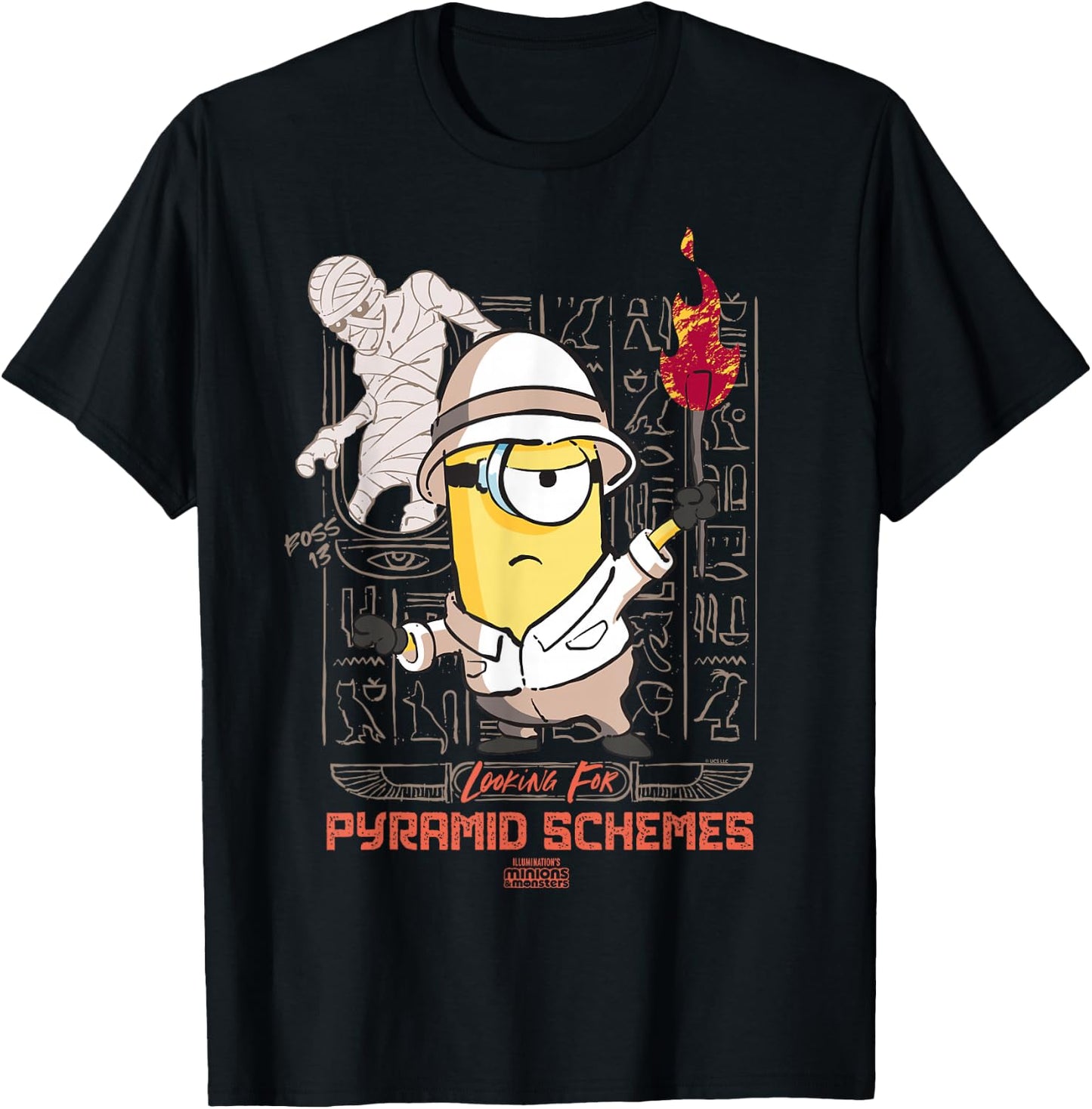 Minions & Monsters Pyramid Schemes T-Shirt - T-Shirt | Black