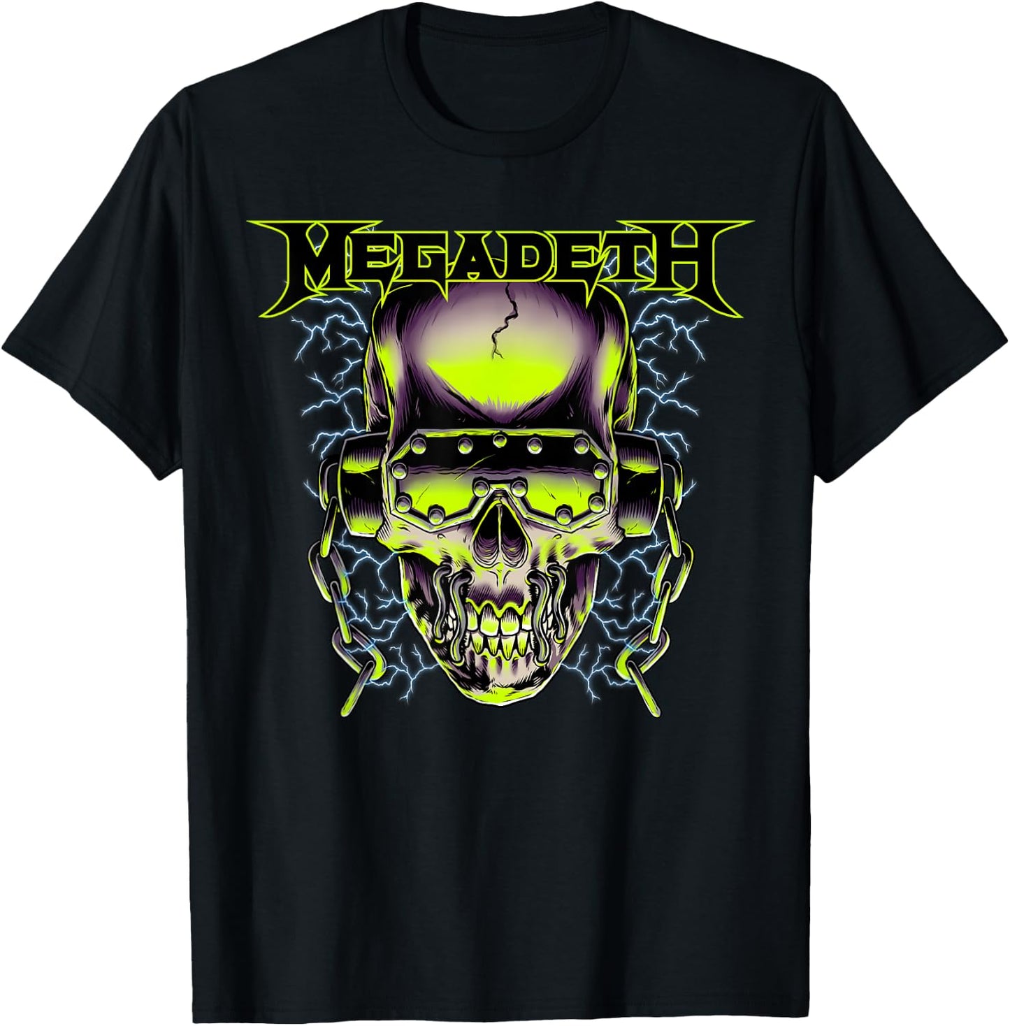 Megadeth - Lightning Vic T-Shirt - T-Shirt | Black