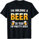 I'm Holding a Beer So Yeah I'm Pretty Busy T-Shirt - T-Shirt | Black