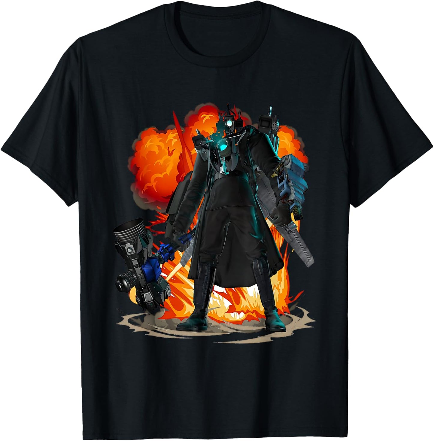 Birthday Boy Gifts for Kids, Adults Skibidi toilet T-Shirt - T-Shirt | Black