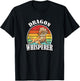 Kids Tiny Dinosaur Dragon Whisperer Bearded Dragon Lover T-Shirt - T-Shirt | Black