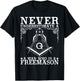 Freemasonry Freemason Conspirazy Theory Freethinker T-Shirt - T-Shirt | Black