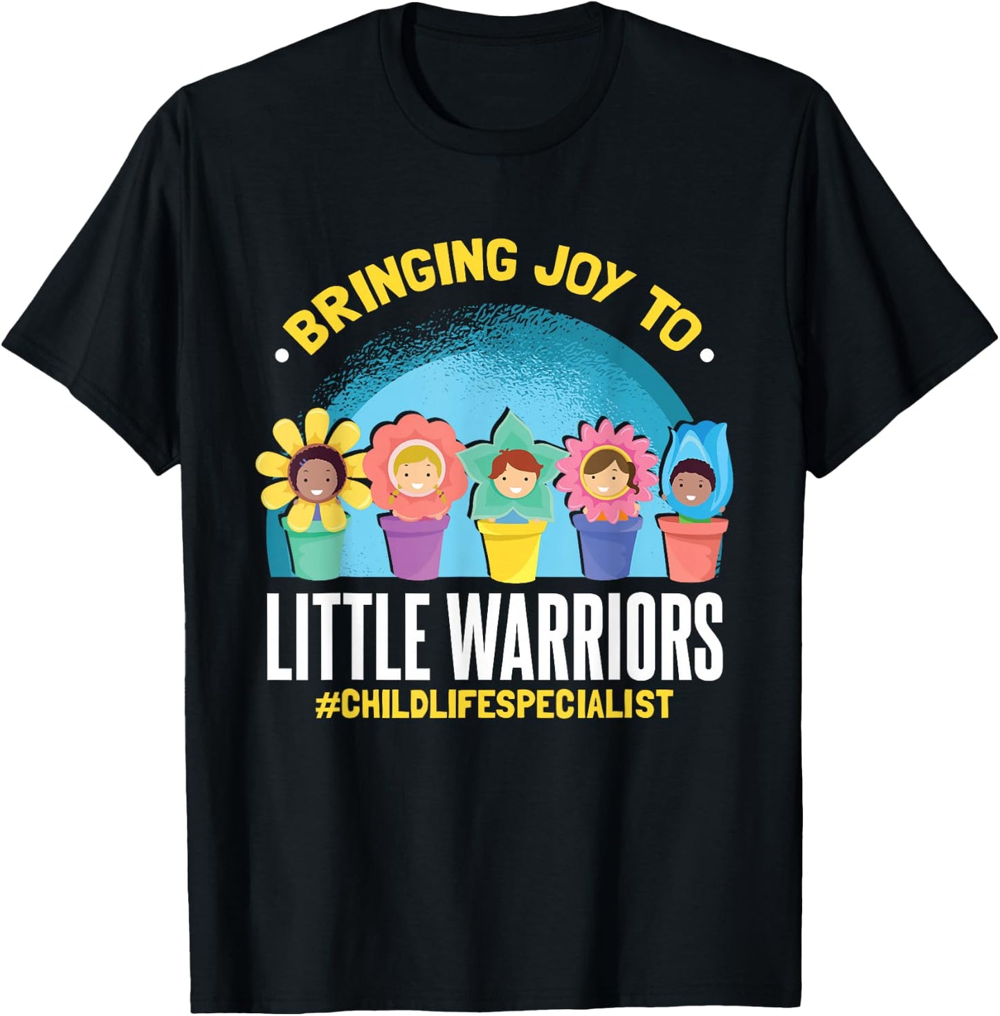 Cute Child Life Specialist T-Shirt - T-Shirt | Black