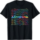 Afropunk Music Tie Dye T-Shirt - T-Shirt | Black