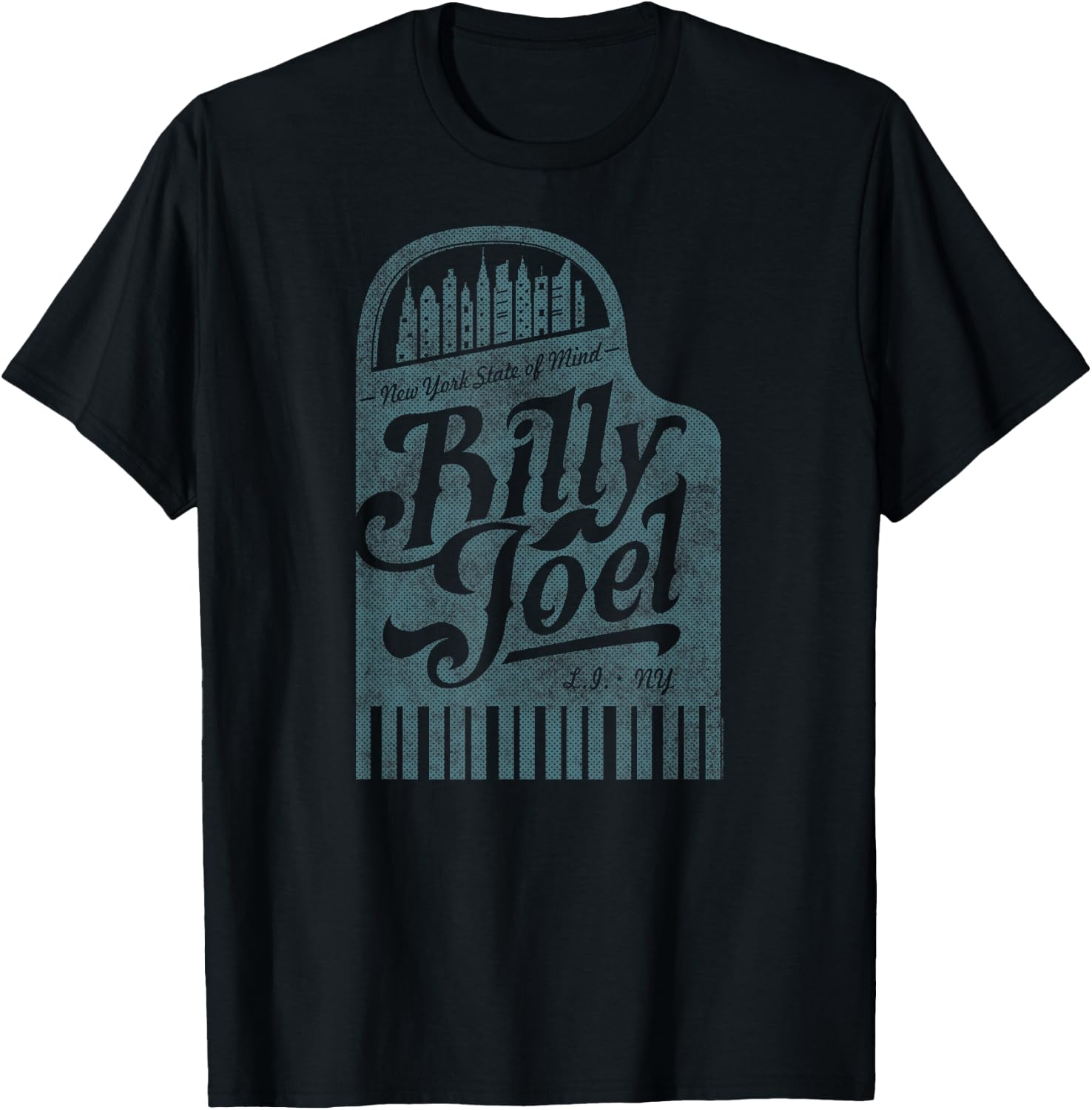 Billy Joel - L.I. x N.Y. T-Shirt - T-Shirt | Black
