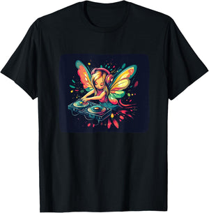 Joli costume de DJ magique pour les amateurs de fées et de fêtes T-Shirt - T-Shirt | Black