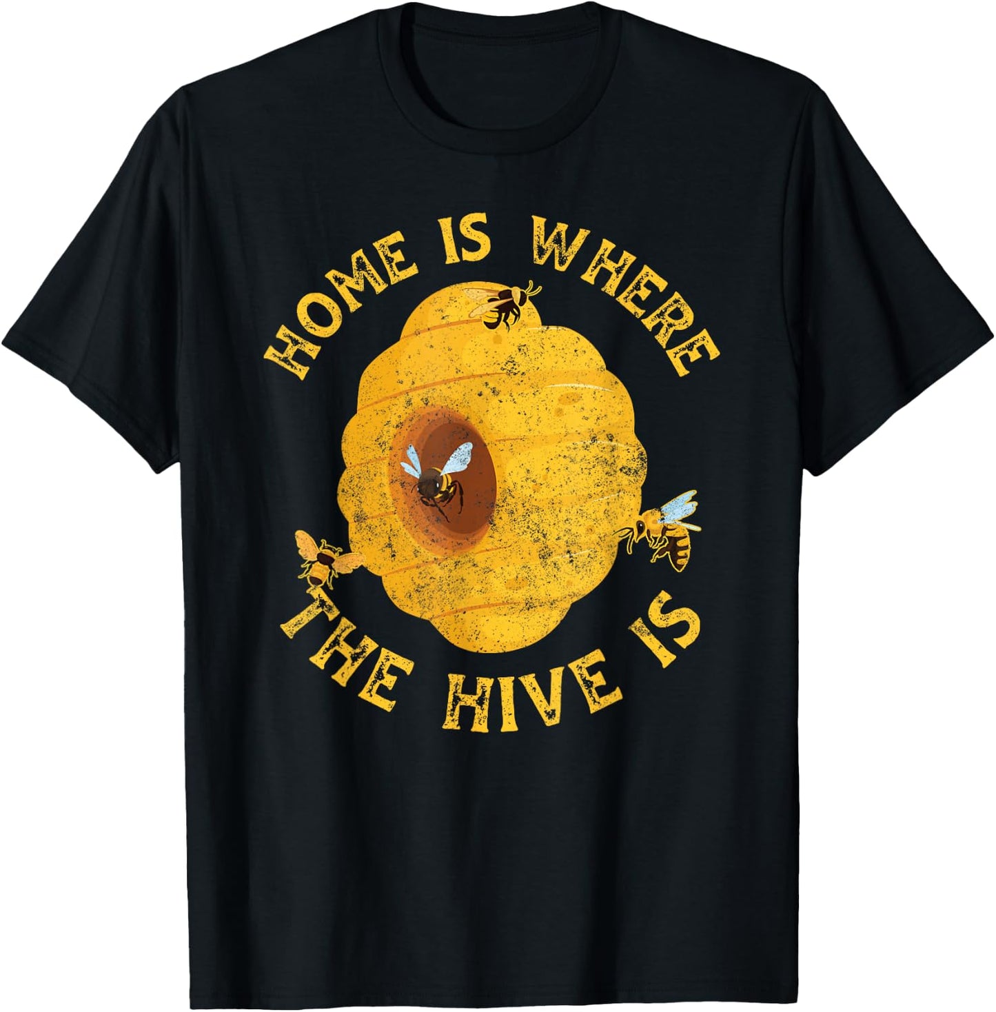 Beekeeper Bee Hive Bee T-Shirt - T-Shirt | Black