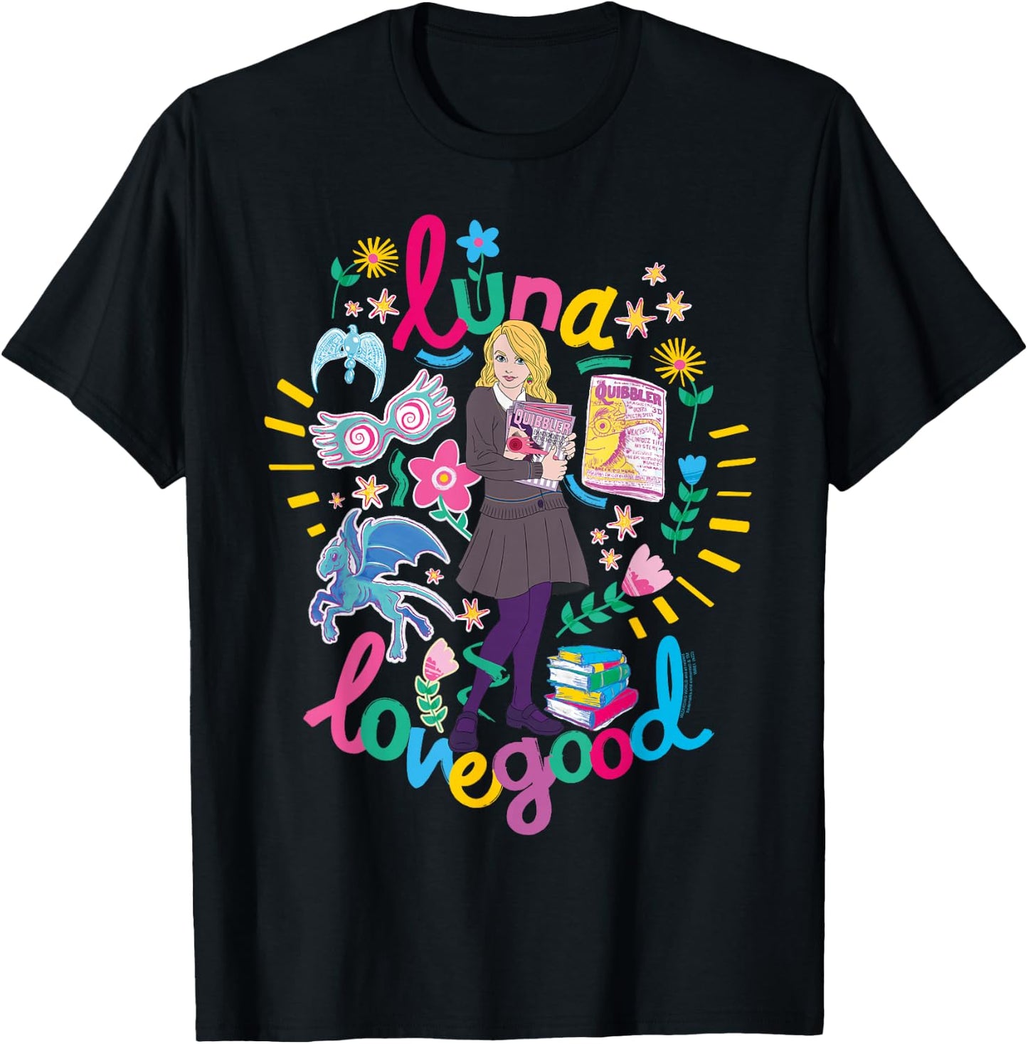 Harry Potter Luna Lovegood T-Shirt - T-Shirt | Black