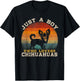 Just A Boy Who Loves Chihuahuas, Cute Chihuahua Lovers Boy T-Shirt - T-Shirt | Black