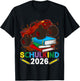 Schulkind 2026 Monstertruck Cooles Buntes Jungen Einschulung T-Shirt - T-Shirt | Black