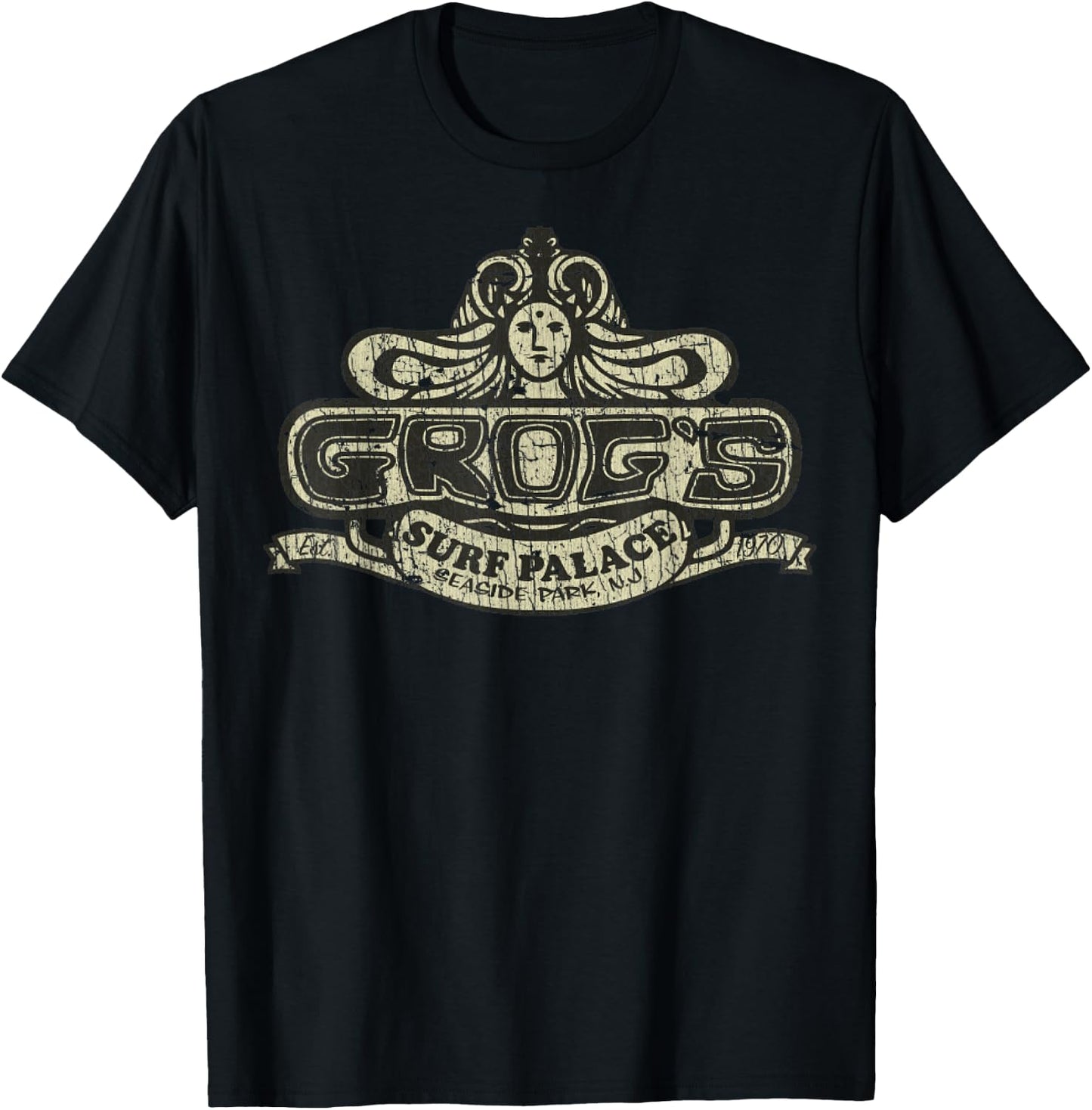 Grog's Surf Palace 1970 T-Shirt - T-Shirt | Black