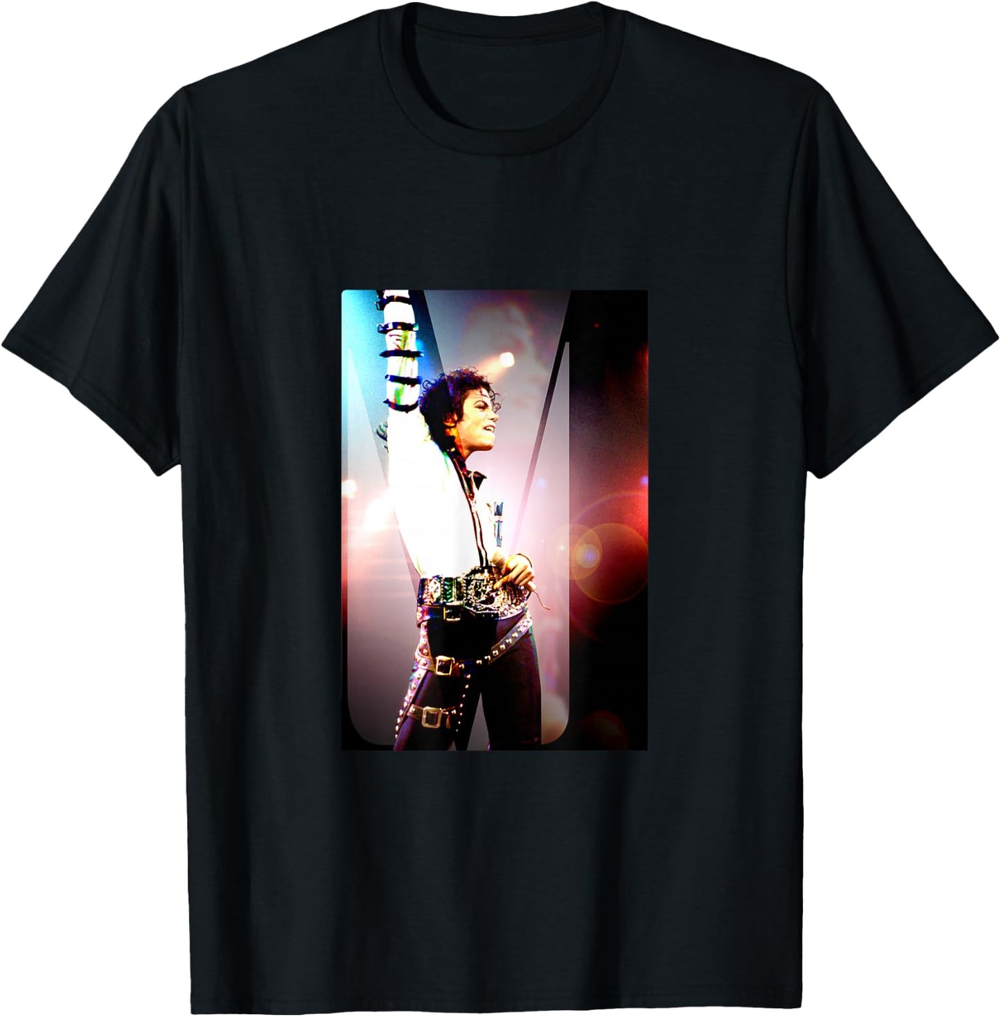Michael Jackson_017 , Black, S T-Shirt - T-Shirt | Black