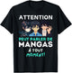 Can Talk Manga - Humor Funny Manga , Black, S T-Shirt - T-Shirt | Black
