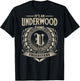 It's A UNDERWOOD Thing You Wouldn't Understand Family Name T-Shirt - T-Shirt | Black