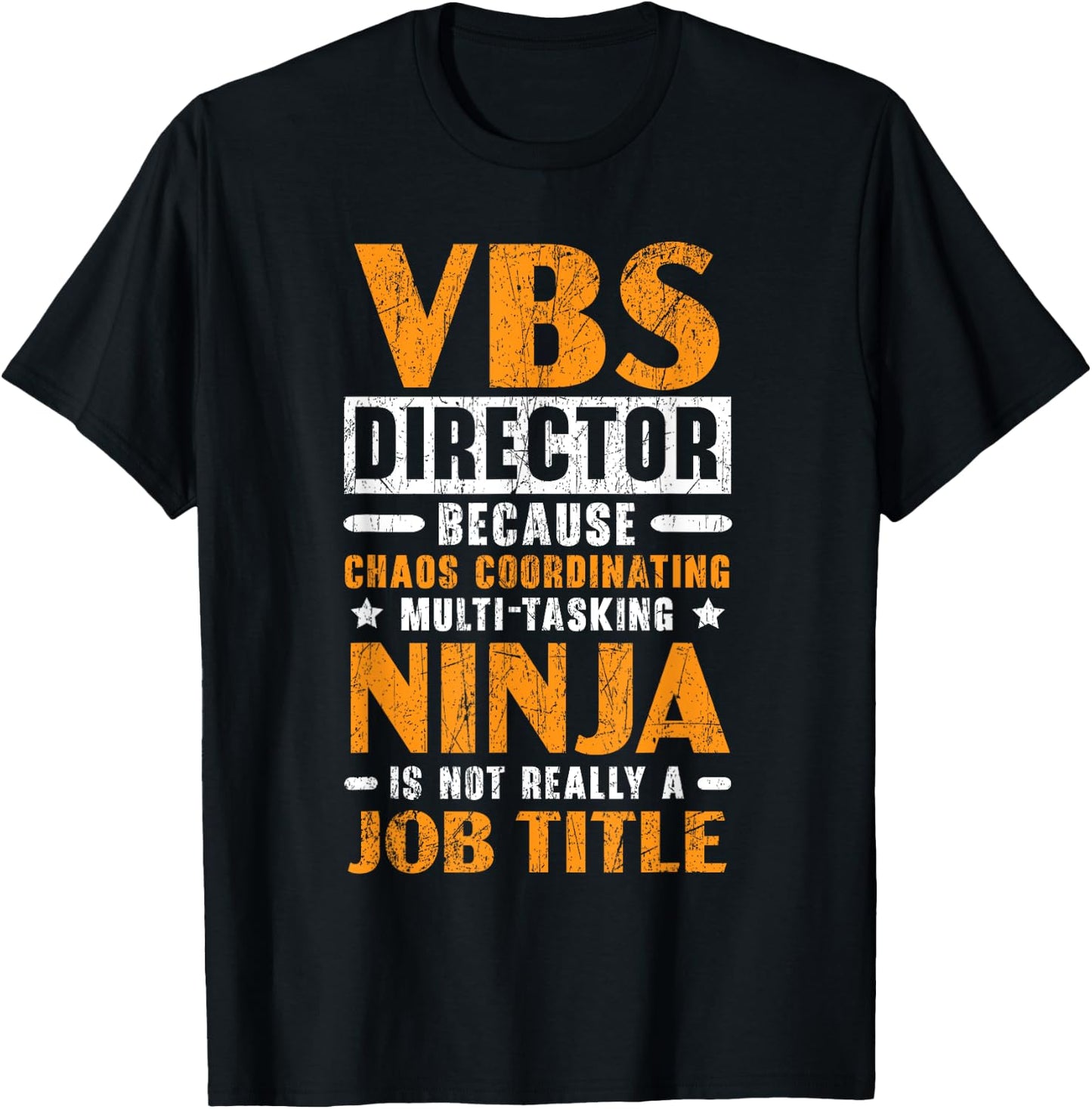 VBS Director Vacation Bible School Christian Teacher Men Women T-Shirt - T-Shirt | Black