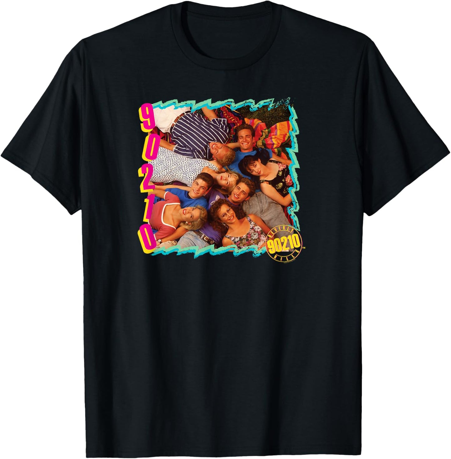 Beverly Hills 90210 - Cast T-Shirt - T-Shirt | Black