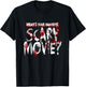 What's Your Favorite Scary Movie? Horror Film T-Shirt - T-Shirt | Black
