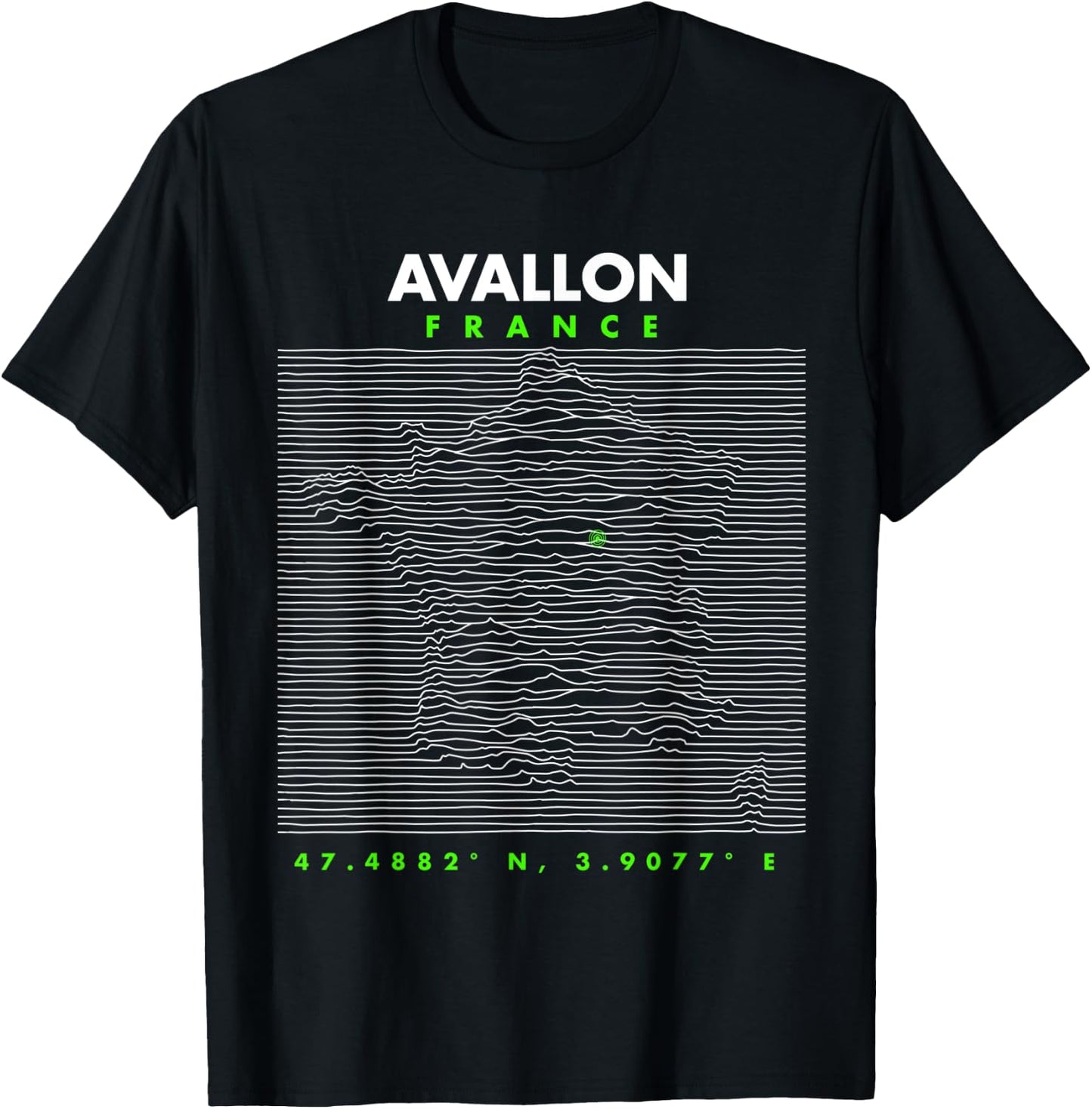 France - Avallon T-Shirt - T-Shirt | Black