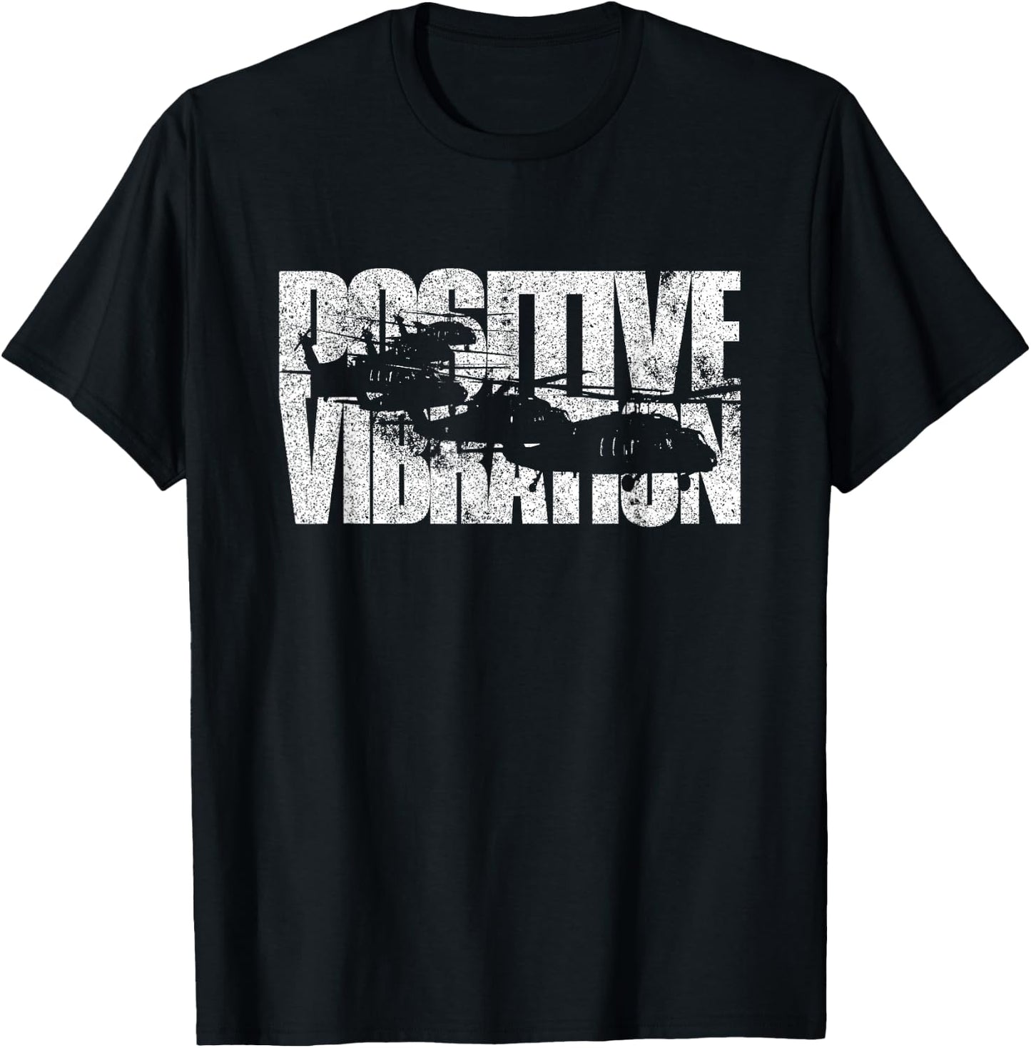 Positive Vibration UH60 Blackhawk-Hemd T-Shirt - T-Shirt | Black