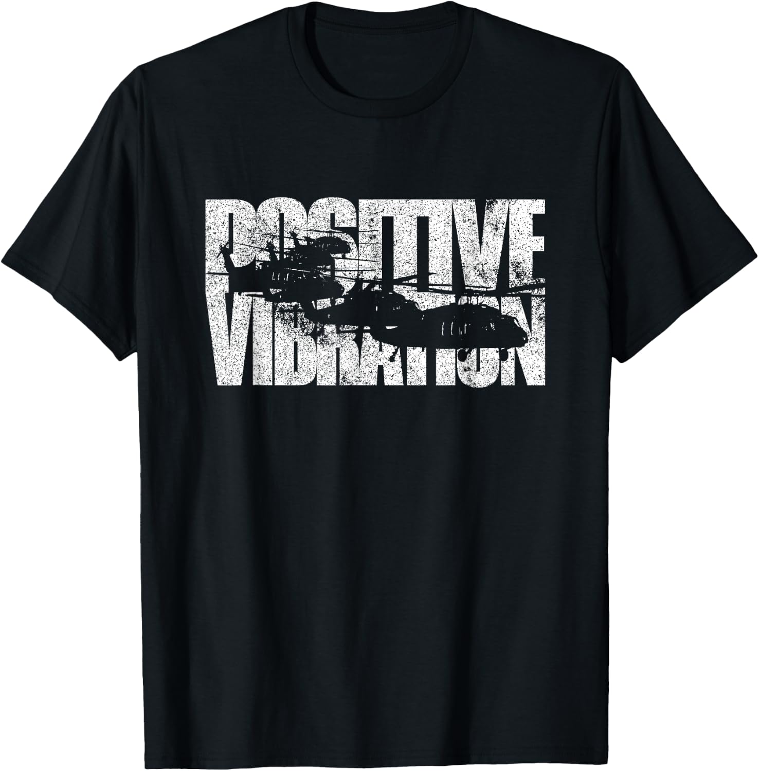 Positive Vibration UH60 Blackhawk-Hemd T-Shirt - T-Shirt | Black