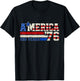 America Retro 250 Years 250th Anniversary USA 1776 2026 T-Shirt - T-Shirt | Black