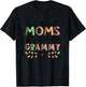 Only The Best Moms Get Promoted to Grammy T-Shirt - T-Shirt | Black