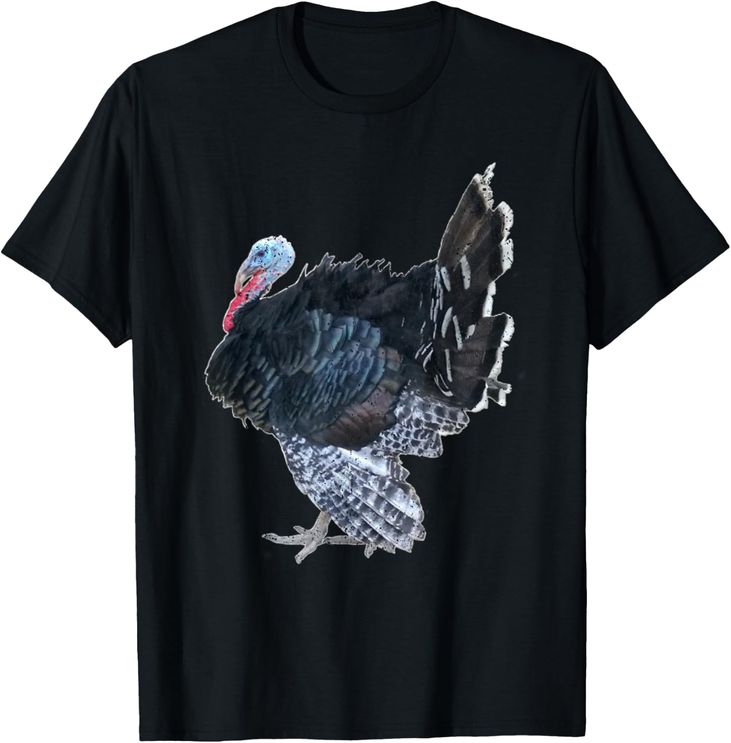 Vintage Retro Vintage Turkey Jive Thanksgiving Turkey T-Shirt - T-Shirt | Black