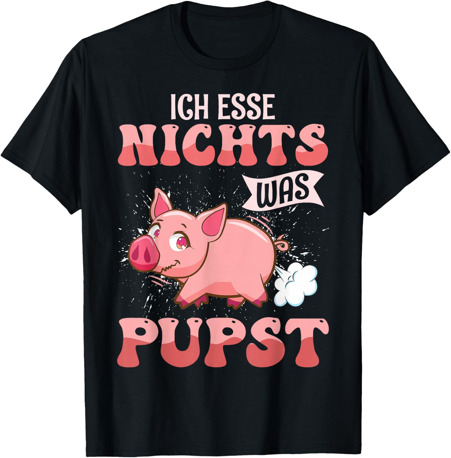 Animal Lovers Vegan Vegan , black, s T-Shirt - T-Shirt | Black