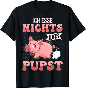 Animal Lovers Vegan Vegan , black, s T-Shirt - T-Shirt | Black