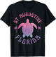 St Augustine Beach Florida Sea Turtle Summer Vacation Cute T-Shirt - T-Shirt | Black