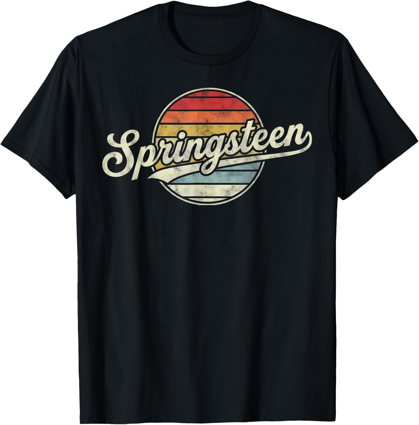 Springsteen Vintage T-Shirt - T-Shirt | Black
