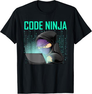 Cool Computer Programmer Art Women Web Coding Geek T-Shirt - T-Shirt | Black