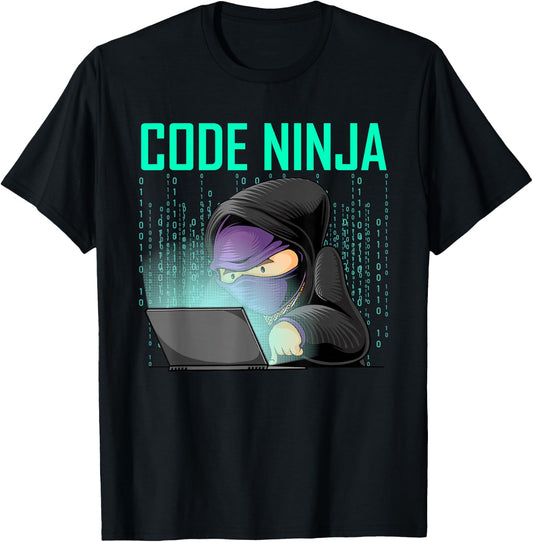 Cool Computer Programmer Art Women Web Coding Geek T-Shirt - T-Shirt | Black