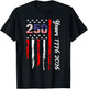250 Years 1776-2026 Flag 250th Birthday 4th of July T-Shirt - T-Shirt | Black