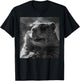 Groundhog Cheekily Laughs, Funny Animal, Groundhog Funny , Black, S T-Shirt - T-Shirt | Black