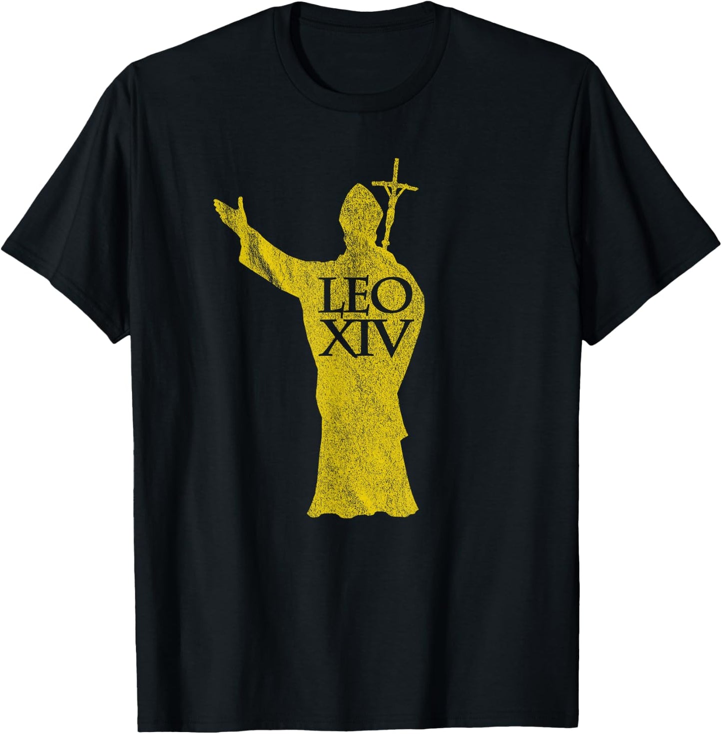 Pope Leo XIV T-Shirt - T-Shirt | Black