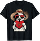 Morocco Flag Dog Moroccan Pride Heart Moroccan Roots Men Women Girls Kids T-Shirt - T-Shirt | Black