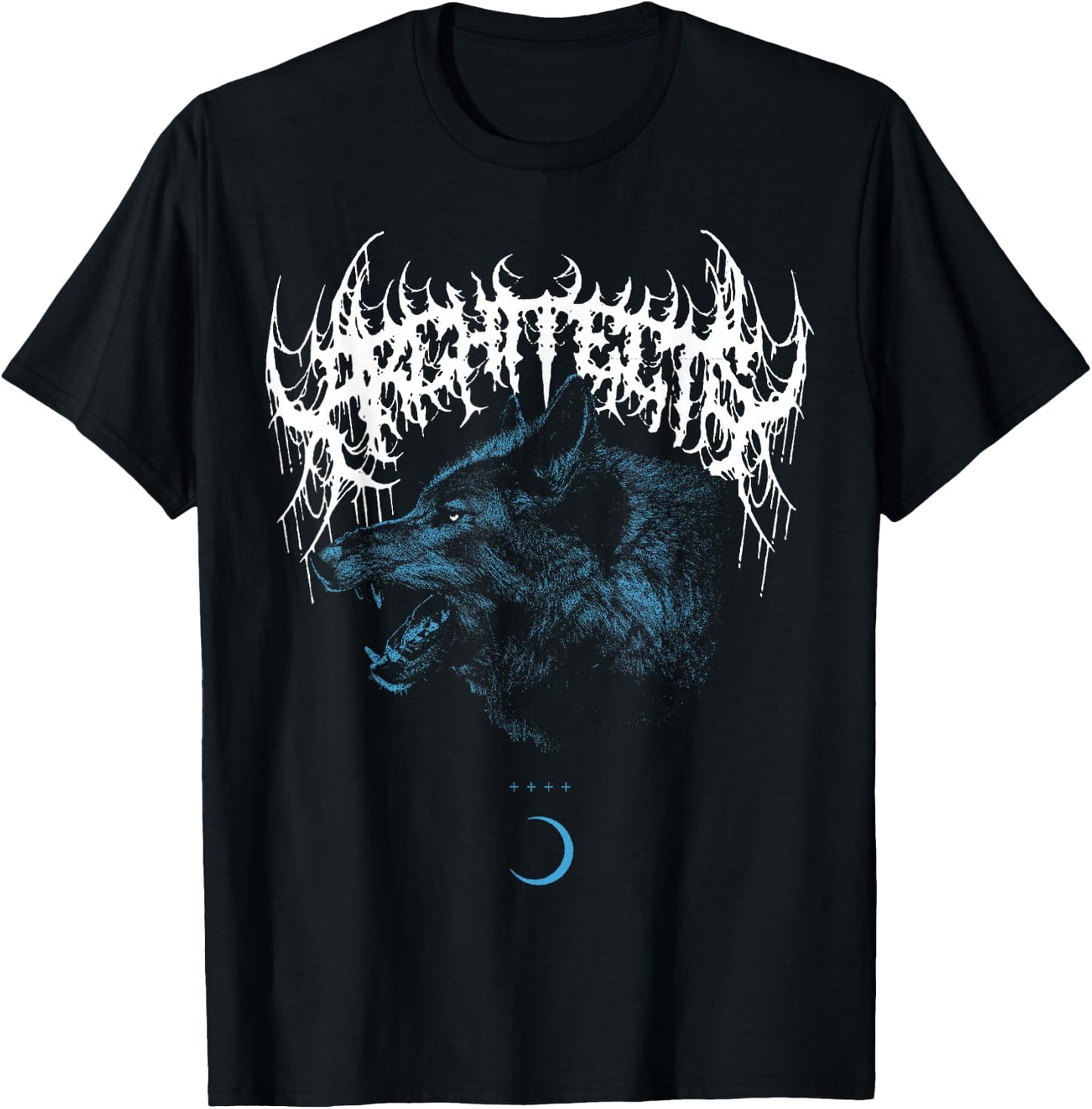 Architects Schwarz Wolf Tierdruck Klassisch mit und Kurzarm S T-Shirt - T-Shirt | Black