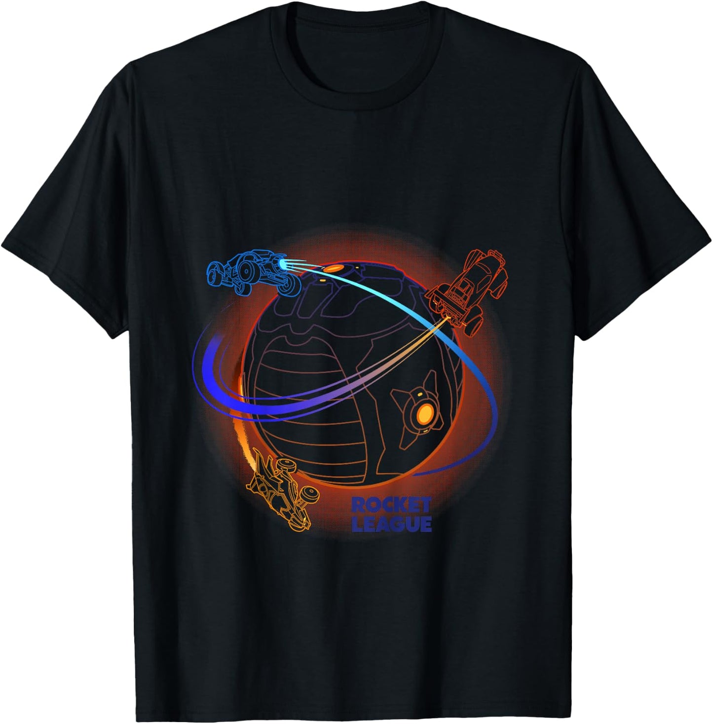 Kids Rocket League Boost Around The Ball Kids , Black, 2 T-Shirt - T-Shirt | Black