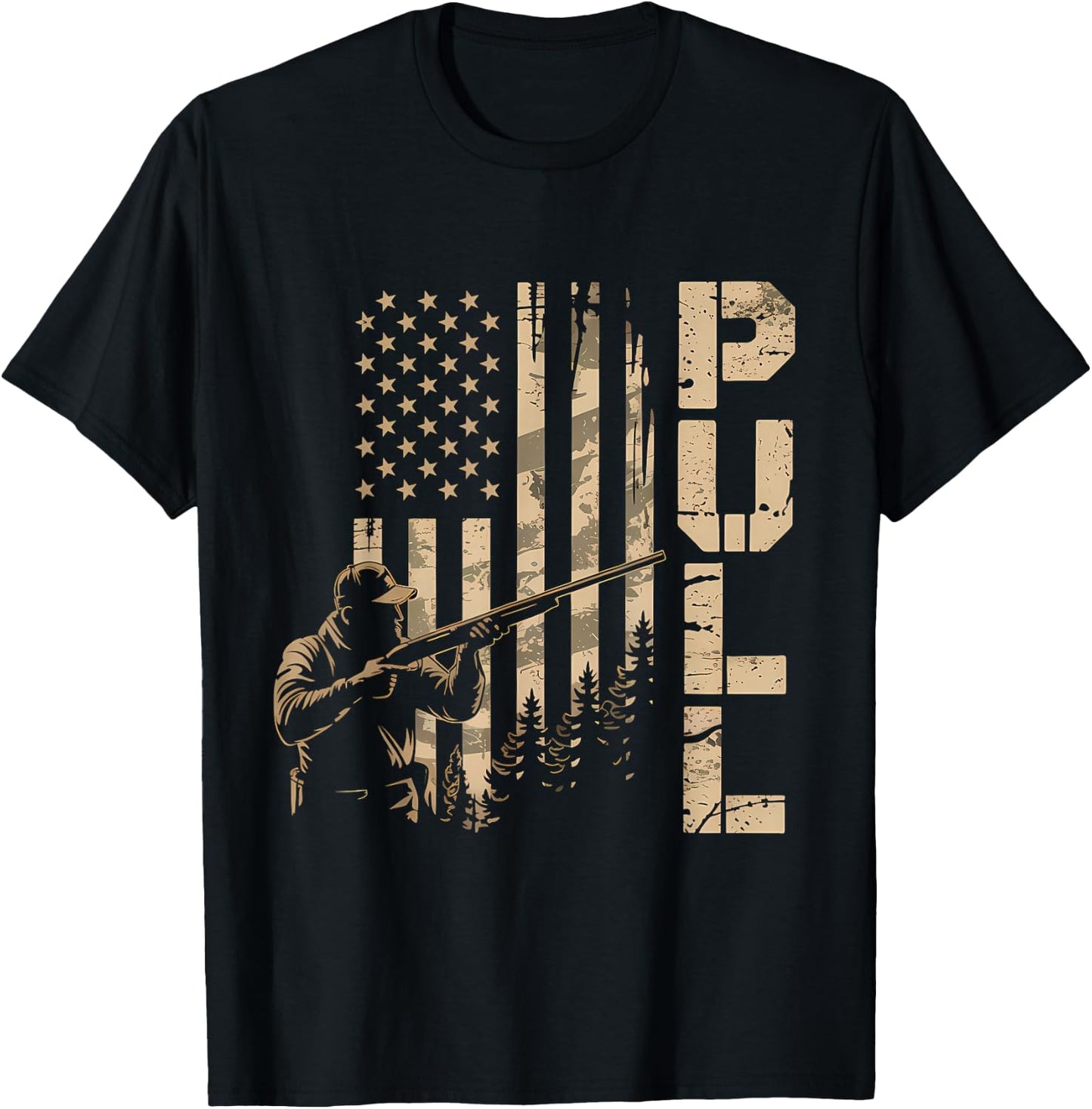 Skeet Trap Clay Shotgun Pigeon Shooting Skeet Trap Shooting T-Shirt - T-Shirt | Black
