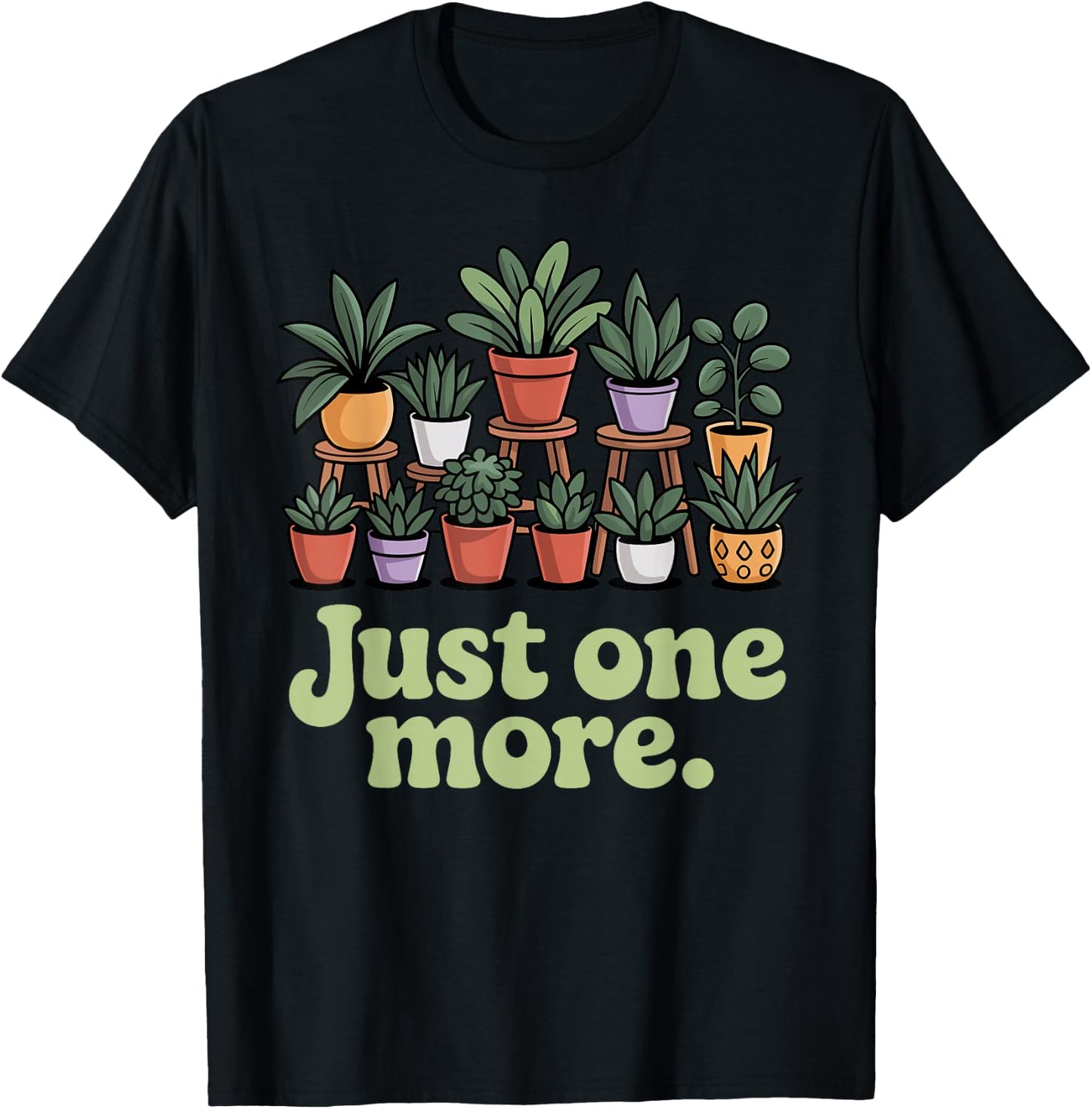 Funny Plant Lover Design Women Gardening Plant Lover T-Shirt - T-Shirt | Black